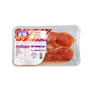 Lombo Curado tipo Espanhol Fatiado em Bandeja 100g