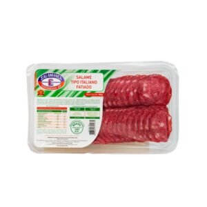 Salame Tipo Italiano Fatiado em Bandeja 100g